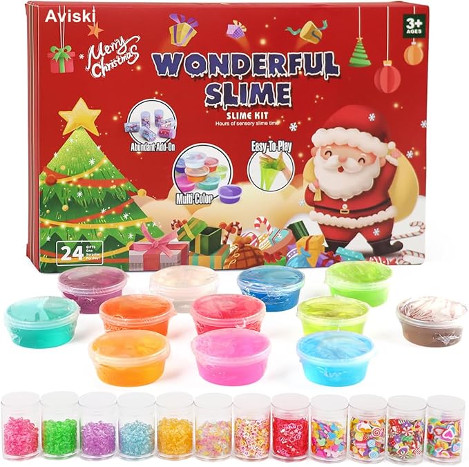 Calendário de brinquedos infantil