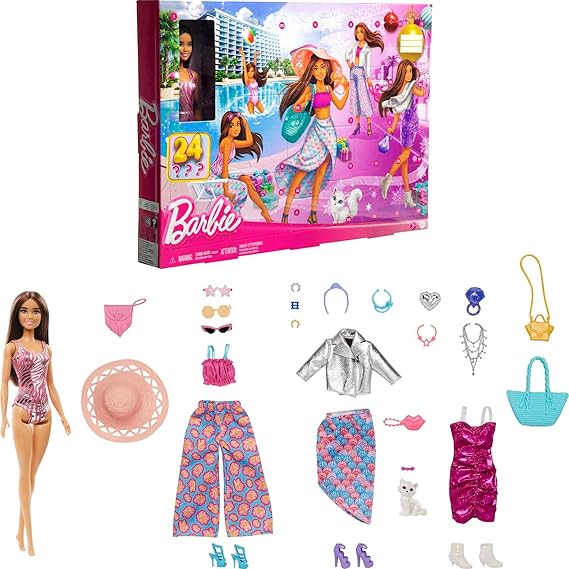 Calendário de brinquedos infantil