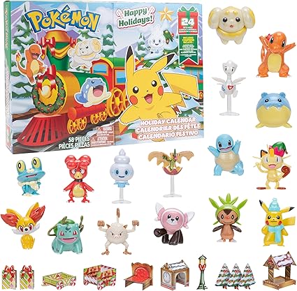 Calendário de brinquedos infantil