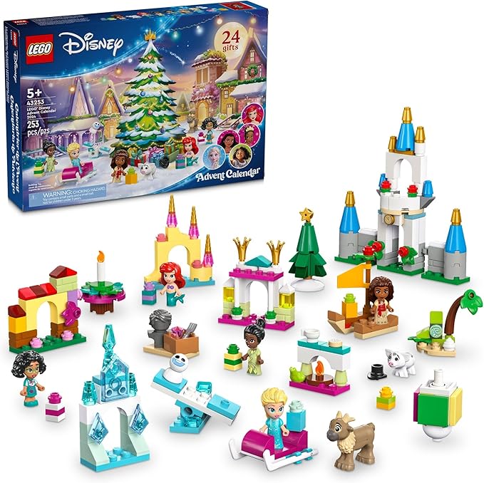 Calendário de brinquedos infantil