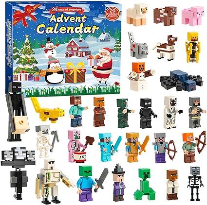 Calendário de brinquedos infantil