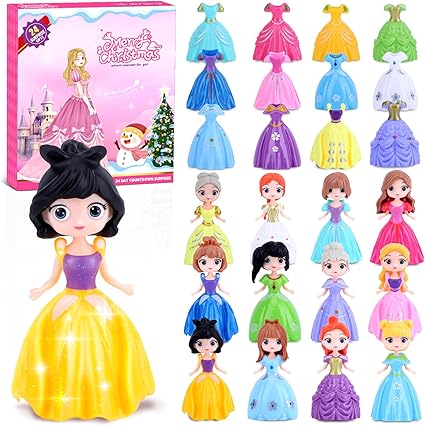 Calendário de brinquedos infantil