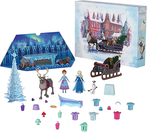 Calendário de brinquedos infantil