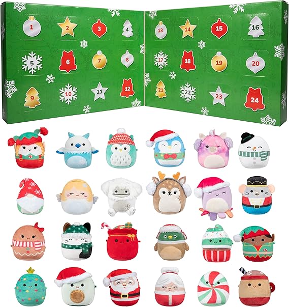 Calendário de brinquedos infantil