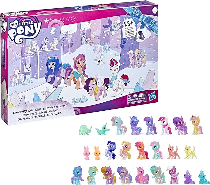 Calendário de brinquedos infantil