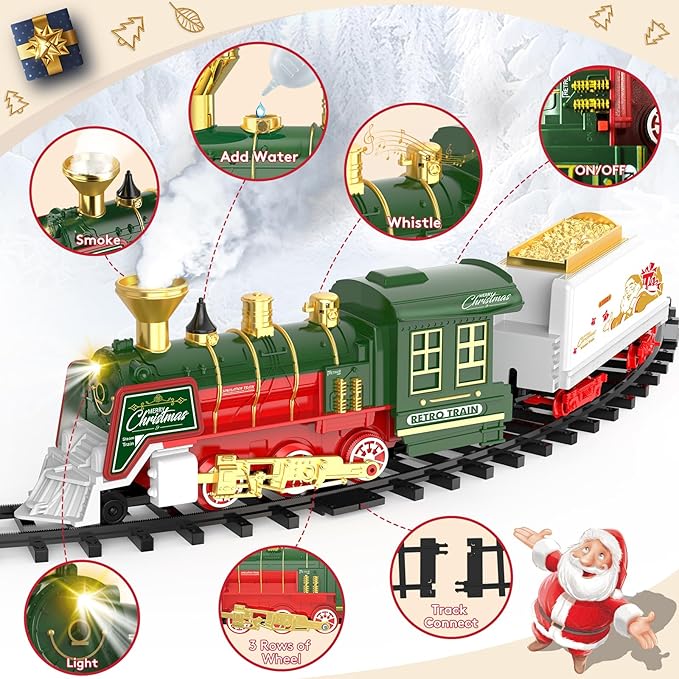 Trem Elétrico Suspenso Circulatório Para Árvore de Natal