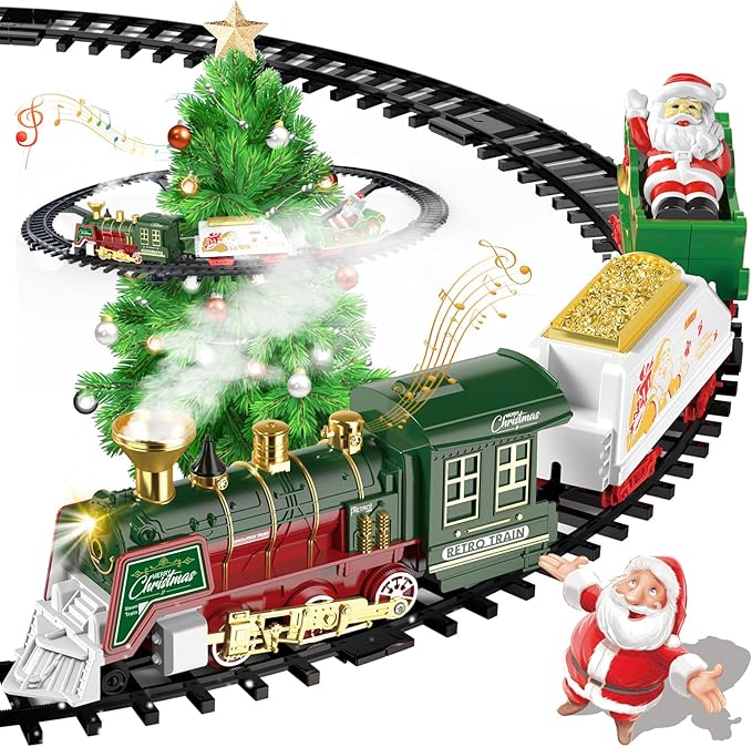 Trem Elétrico Suspenso Circulatório Para Árvore de Natal