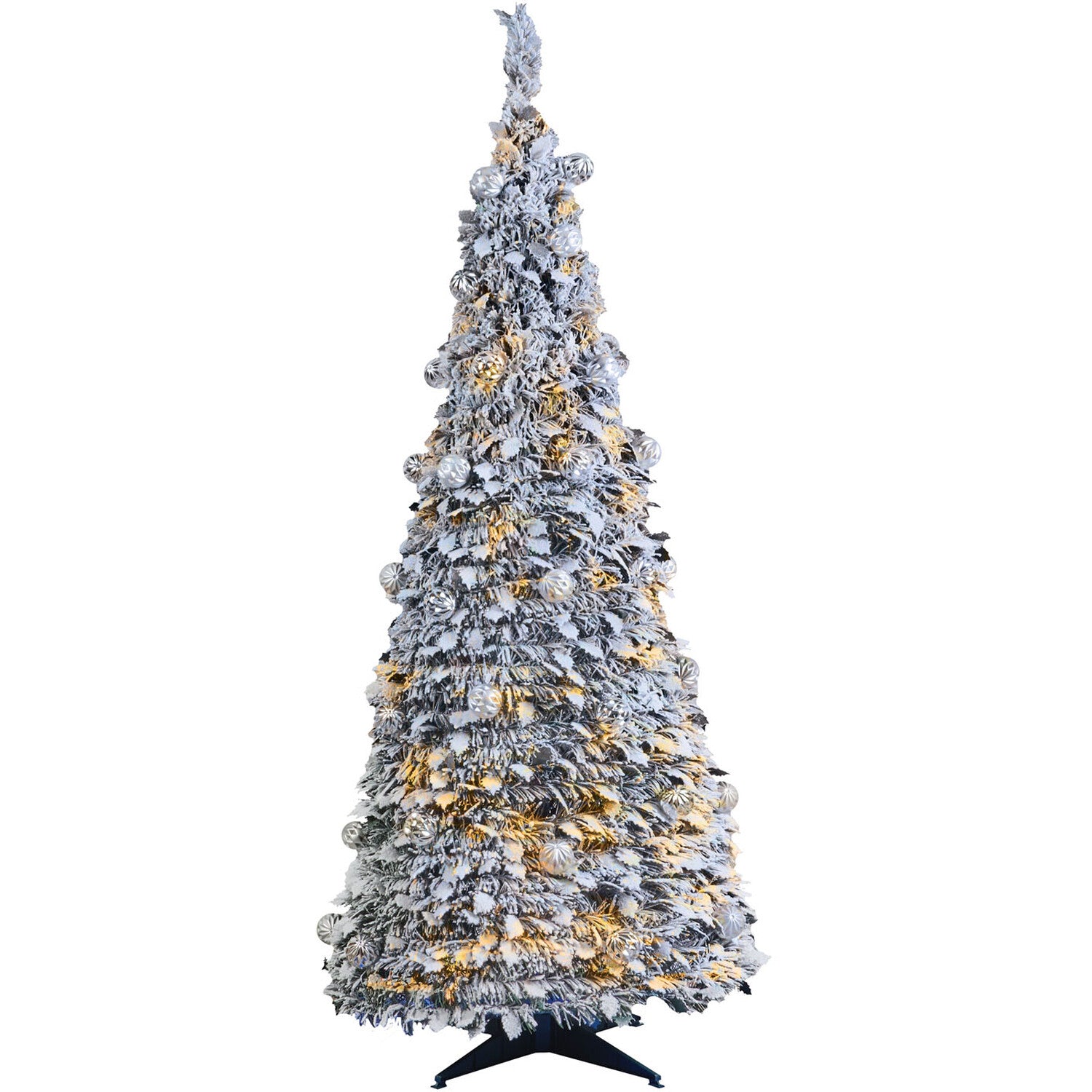 🎄 Árvore de Natal Deluxe 1,80m com Luzes Integradas (Pop-Up)