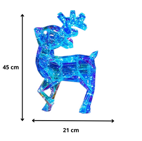 Decoração Holográfica 3D Luminescência de Natal