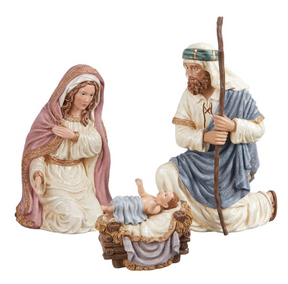 Conjunto de 13 peças de Presépio de Natal - Família Sagrada - ÚLTIMO DIA DE PROMOÇÃO