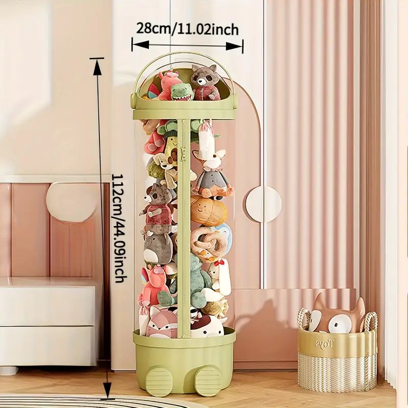 Tubo Decorativo de Armazenamento - Ursinhos e brinquedos