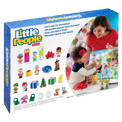 Calendário de brinquedos infantil