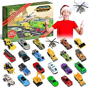 Calendário de brinquedos infantil
