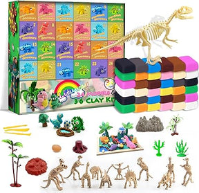 Calendário de brinquedos infantil