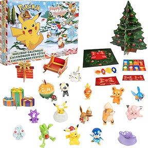 Calendário de brinquedos infantil